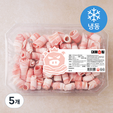 대패킹 진짜 정삼겹 대패삼겹살 (냉동), 500g, 5개