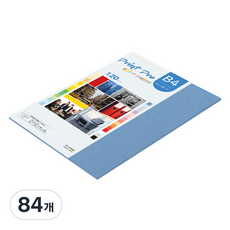 종이문화 프린트프로 얇은 칼라복사지 No 17 딥블루 120g, 84개