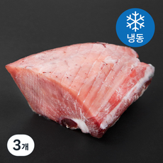 또또마켓 눈다랑어 뱃살 블럭 (냉동), 200g, 3개