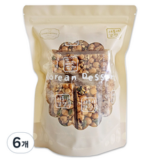 쿠킹스토리 러블리강정 견과 오란다 10p 랜덤발송, 200g, 6개