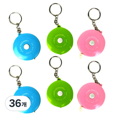 misoro 圓形捲尺 214-01835 隨機出貨, 1.5m, 36個