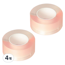 알로데 핀치 앤 나노 양면테이프 3cm x 3m, TYPE06 투명, 4개