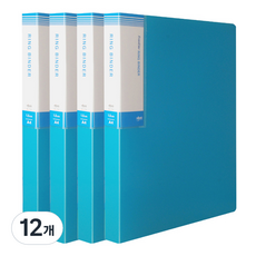 프론티어 바인더 인덱스 1.5cm 3공 A4, 12개, 청색