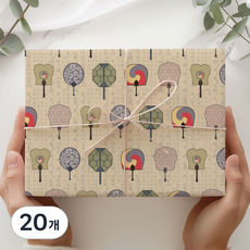 indi.k 傳統扇子包裝紙, 20個, 混合顏色