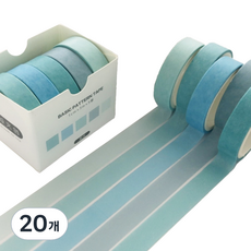 케이론 멋진 마스킹 테이프 10mm x 3m, 여름, 20개