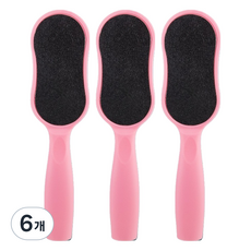 포밍홈 효과적인 발각질제거 호리병형 분홍색, 42g, 6개, 1개입
