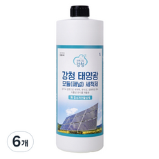 sunhangojipgangcheong 環保綠色認證太陽能清潔劑, 6個, 1L