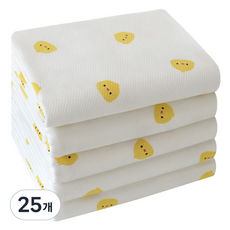 베이비앤아이 소프트 사각 천 기저귀, 아리, 25개