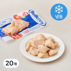 벌키니 닭가슴살 큐브 피자맛 (냉동), 100g, 20개, 1개입