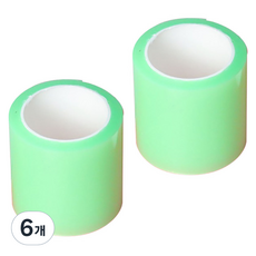 알로데 핀치 앤 나노 양면테이프 5cm x 1m, TYPE15 그린, 6개