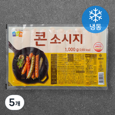 소디프 콘소시지 (냉동), 1000g, 5개