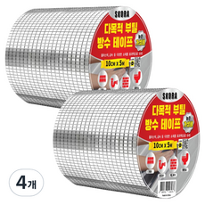 Skora 多功能丁基防水膠帶 10cm x 5m, 4個