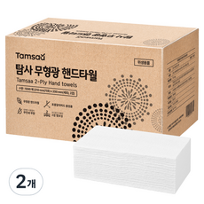 Tamsaa 2層無螢光擦手紙