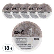 칼로리반 흑보리 즉석곤약밥, 190g, 18개