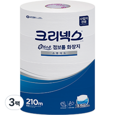 Kleenex 舒潔 捲筒衛生紙, 210m, 4捲, 3包