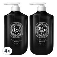 템포러리 퍼퓸샴푸 우디 포레스트향, 1.077L, 4개