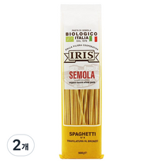 義大利 IRIS 有機杜蘭小麥義大利麵, 500g, 2個