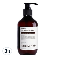 나드 풋샴푸, 1개입, 3개, 280ml