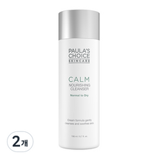 PAULA'S CHOICE 寶拉珍選 鎮靜舒緩潔面乳 中性至乾性肌膚, 198ml, 2個