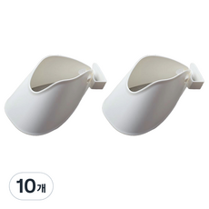 WithWin 簡易吹風機架, 白色, 10個