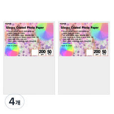 高光澤 4R 相片沖印相紙 200g 102 x 152 mm, 4X6, 200個