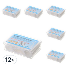 에이엠비 케이스포장 일회용 치실, 12개, 50개입, 7cm