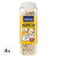 동원뉴트리플랜 반려동물 트릿, 120g, 4개, 치킨