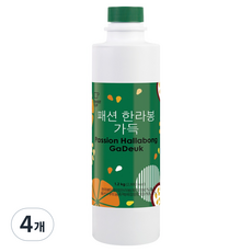 스위트컵 패션 한라봉 가득 농축액, 1.2kg, 4개