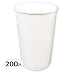 이로울생활 테이크아웃 무인쇄 종이컵 480ml, 200개, 1개입