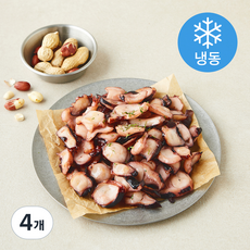 명품 오족 동전 가문어 (냉동), 4개, 300g