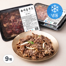 세울푸드 양념 소불고기 (냉동), 300g, 9개