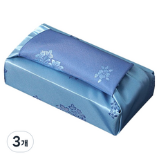 TONG SHOP 雙面緞單層包袱巾 70cm No 1015, 單一顏色, 3個