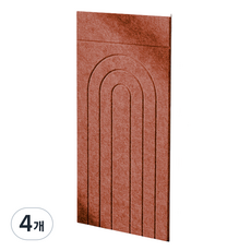 에드 고양이 다용도 긁힘 방지 스크래쳐 벽지, 타입22, 4개