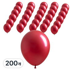 Joy Balloon 氣球 30cm, 珍珠紅, 200個