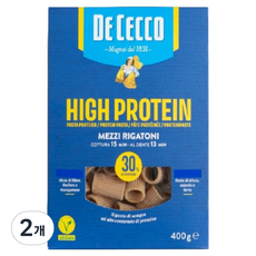 데체코 하이 프로틴 메찌 리가토니, 400g, 2개