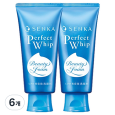 센카 퍼펙트 휩 페이셜 워시 FA 클렌징폼, 120g, 6개