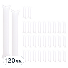 PARTYSHOW 進口加油棒氣球 2入, 120套, 白色