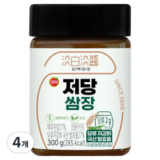 Jinmi Foods 清淡低糖包飯醬, 4個, 300g