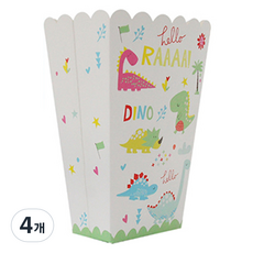 ABM 恐龍紙籃 12入, 混色, 4個