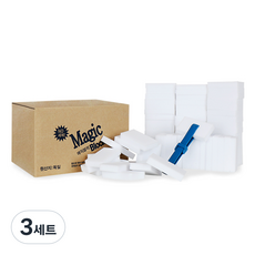 바스프 매직블럭 본품 80p + 집게, 3세트