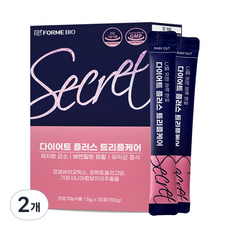포미바이오 다이어트 플러스 트리플케어 유산균, 150g, 2개