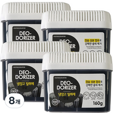 Herb Story 活性碳凝膠冰箱除臭劑 正品, 160g, 8個