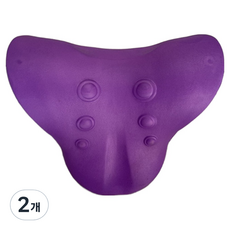 Kelbon 身體頸部按摩器, 2個, 紫色