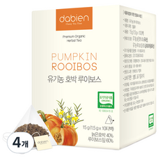 다비앙 유기농 호박 루이보스 티, 1.5g, 10개입, 4개