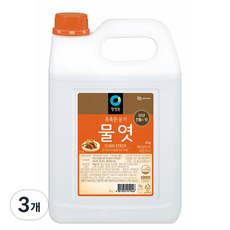 청정원 물엿, 5kg, 3개