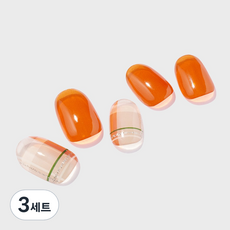 유유유유유 붙이고 굽는 젤네일 스티커, 3개