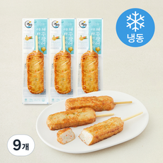 제주광어 야채 어묵바 (냉동), 70g, 9개