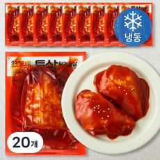 곰곰 통살 닭가슴살 떡볶이맛 (냉동), 100g, 1개입, 20개