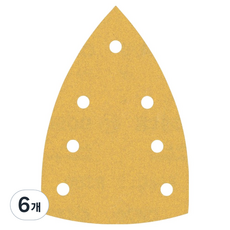보쉬 EXPERT C470 삼각 7홀 P180 100 x 150 mm 10p 2608901118, 6개