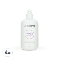 뷰티썸 화이트 샴푸, 4개, 500ml